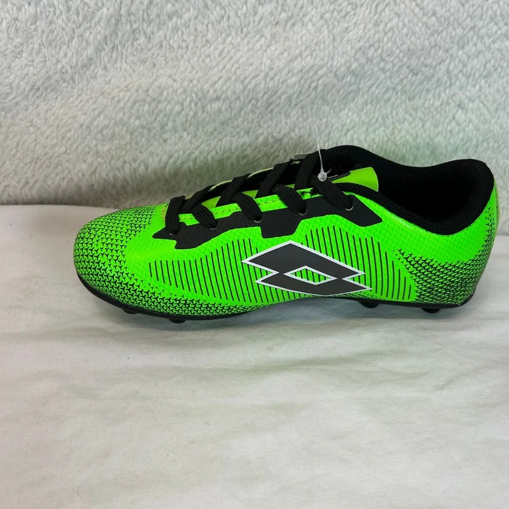 Lotto Sector Youth Soccer Cleats Neon Green Black Size 12M New in Box